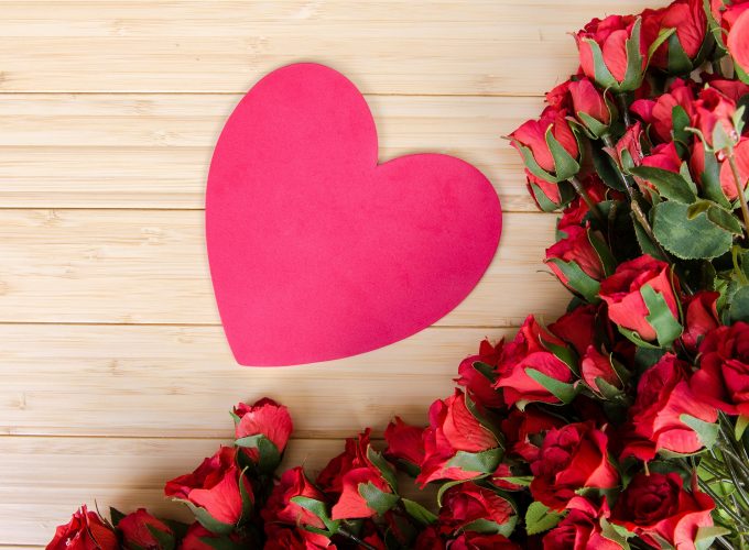 Stock Images love image, heart, rose, flowers, 4k, Stock Images 3627318476